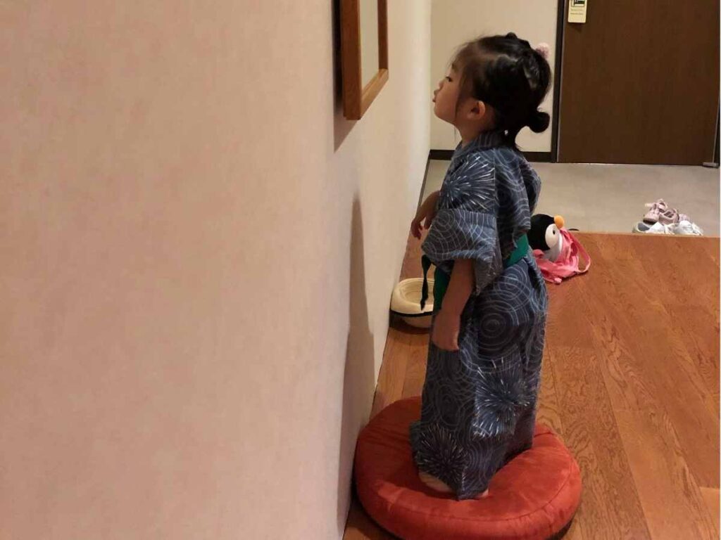 洞爺湖万世閣ホテルレイクサイドテラスの子ども用浴衣