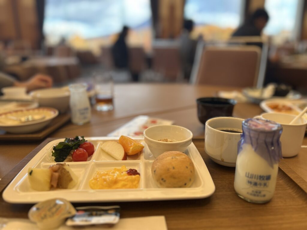 函館大沼プリンスホテルの朝食