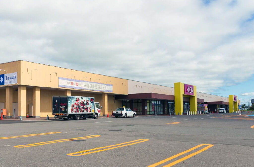 TAKIKAWAふぁみふぇすに出店するイオン滝川店の駐車場